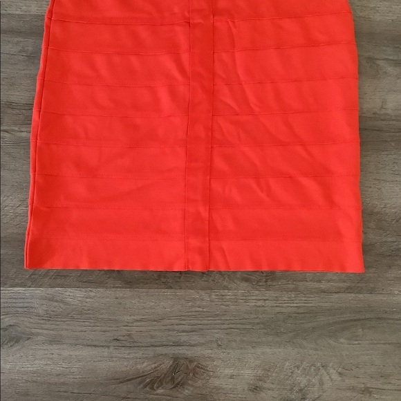❤️BB Dakota Clementine Banded Hudson Bodcon Dress Small Orange - Picture 8 of 11
